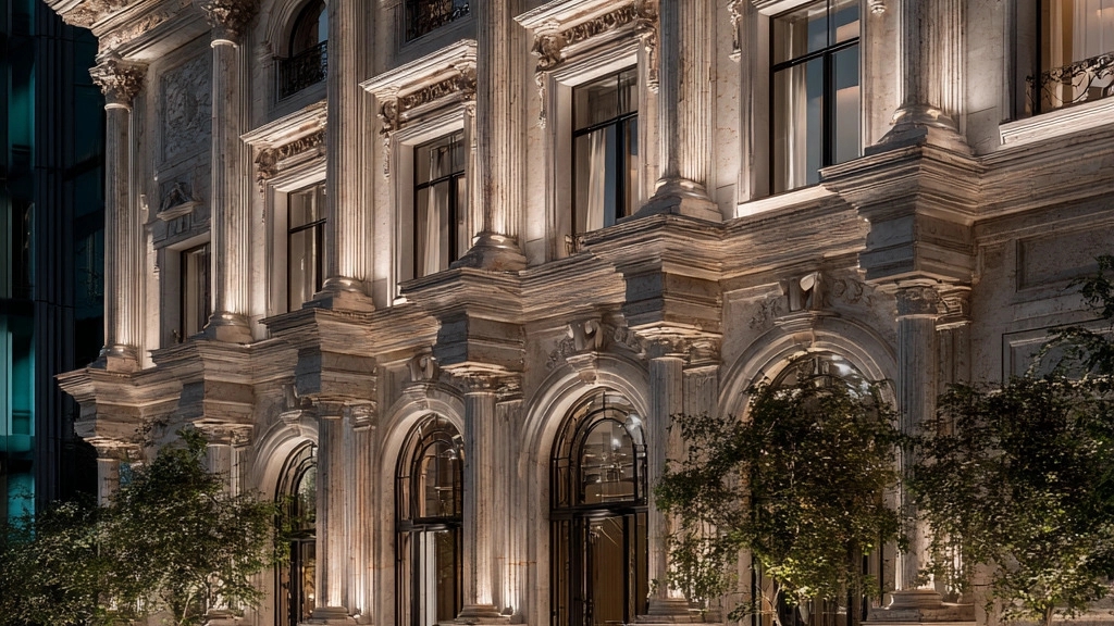 The impact of the building's facade on the value of the property; Examples of successful Amiri play projects in Khamam