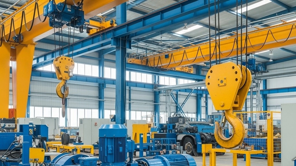 Pergas Crane; Best Sale of Industrial Crane Parts in Mazandaran