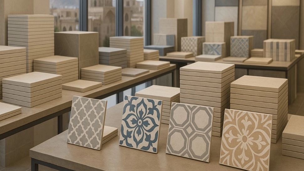 Price of ceramic tiles in Qom market