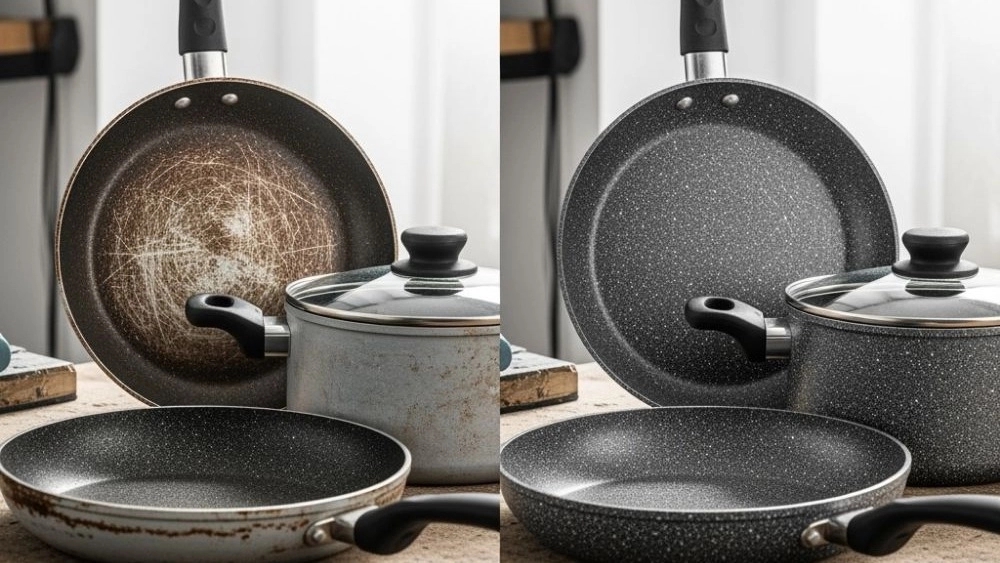 Reconstruction of old Teflon containers to granite