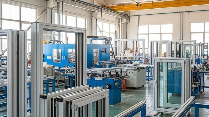 Door and Window Manufacturing Workshop in Kerman