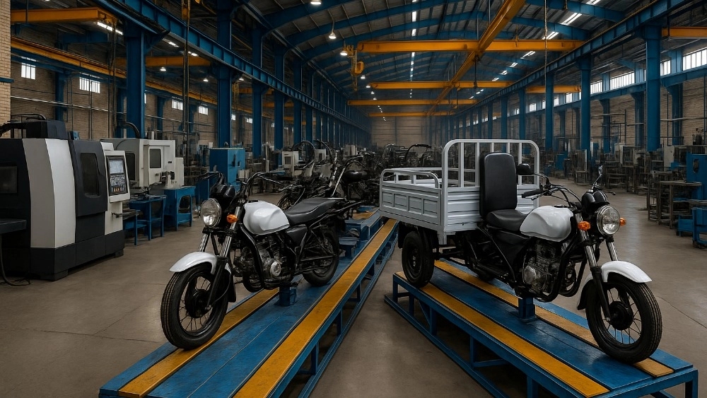 Investigating applications and types of three -wheel engine in industry and business