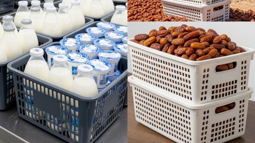 Applications of Dairy and Date Baskets in Food and Agriculture Industries