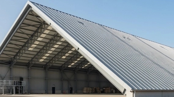 Why is the sandwich panel the best choice for warehouses and niches?