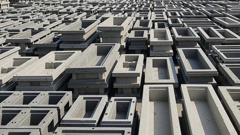 Sale of metal and plastic concrete molds by fast shipping in Shiraz