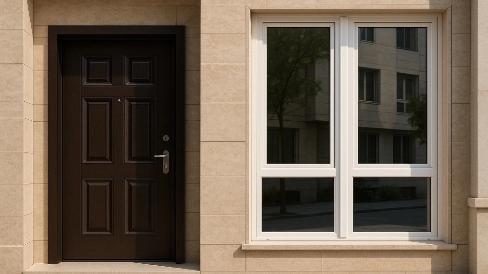 Types of anti -theft doors and doors and windows of the Sabalan Salmas Door