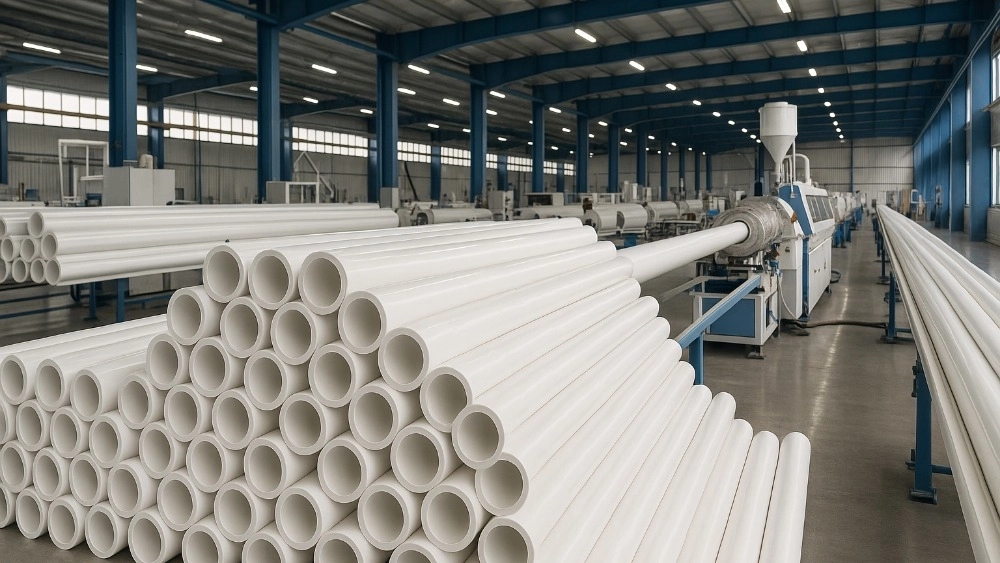 Production and sale of white pipe in Tabriz