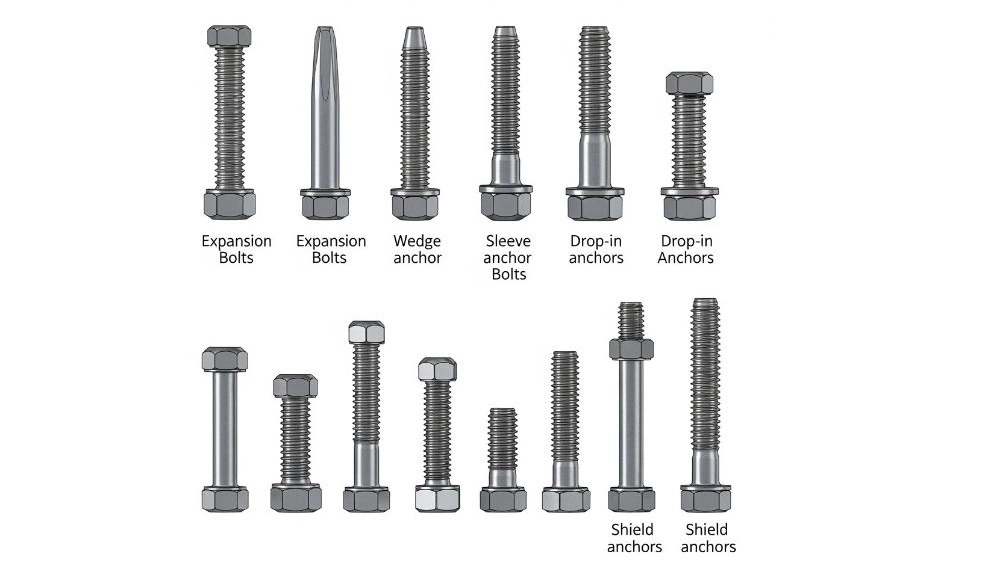 Buy and price of bolt roll screws and its varieties in Tehran