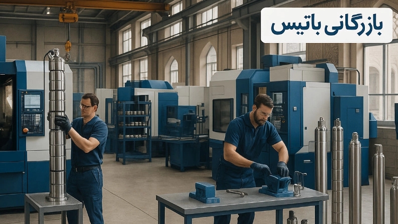 Production of floating pumps in Shiraz
