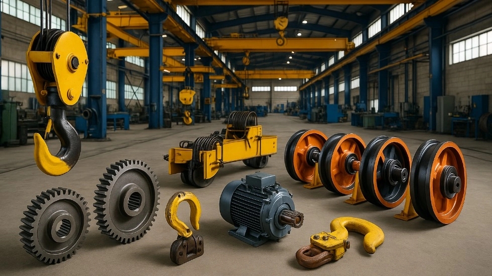 Important points in supplying the main pieces of ceiling and gate crane in Mazandaran