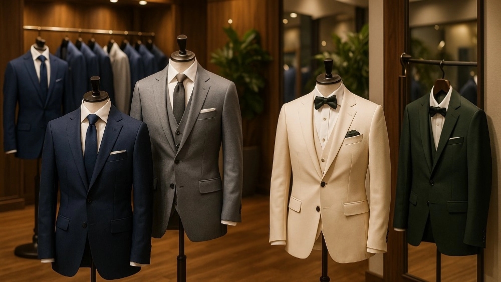 Latest men's suit for weddings in Rasht