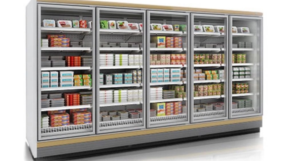 Giash Sarmai Akbari Refrigeration Industries, selling all kinds of store refrigerators and freezers in Rasht