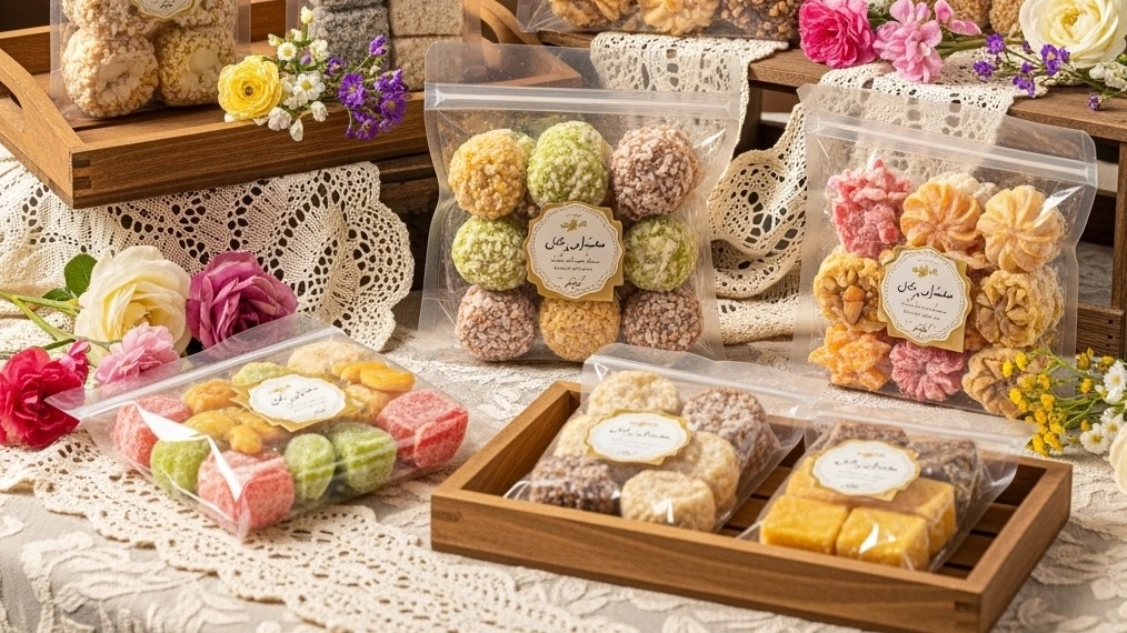 Special sale of Mazandarani pastry and candy packs