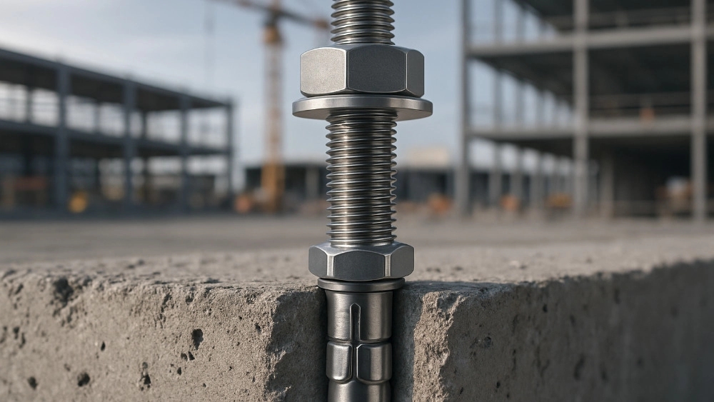 Technical Features and International Standards Anchor Bolt Mechanical FAZ 10