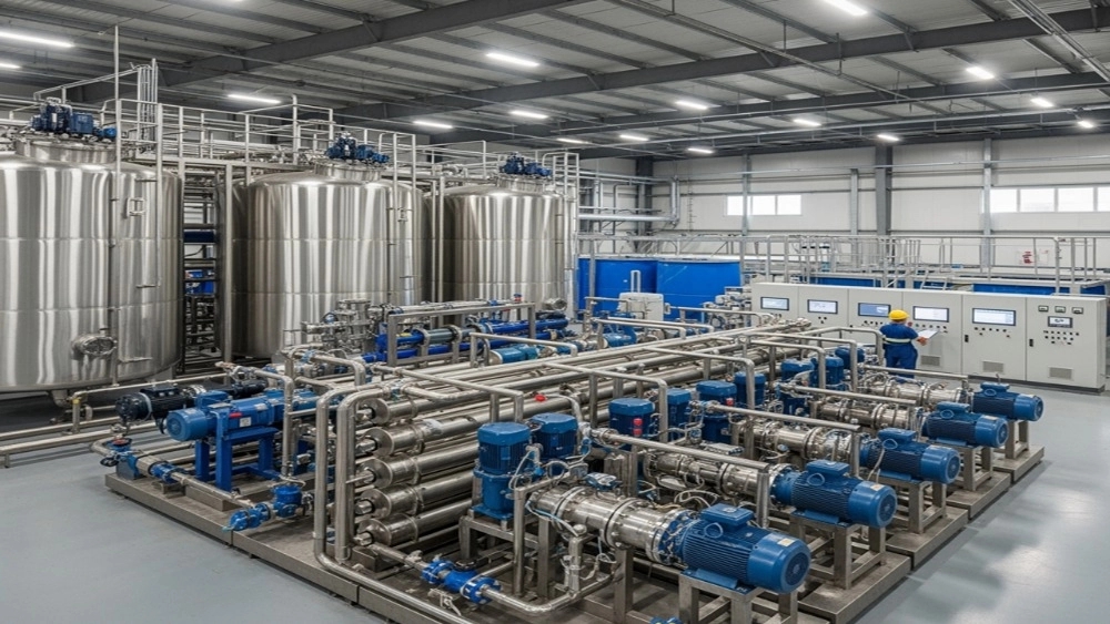 Design, construction and installation of industrial desalination in Qom