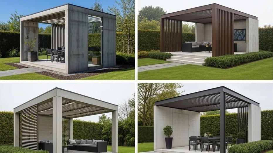 Introduction to all kinds of modern concrete and metal forms in Shiraz