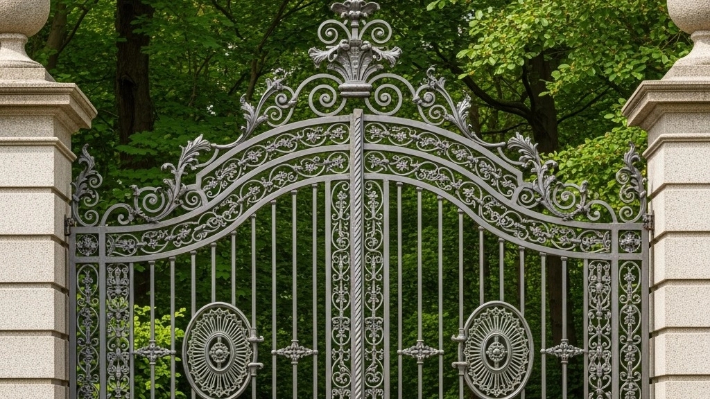 The best center for all kinds of metal garden doors in Karaj