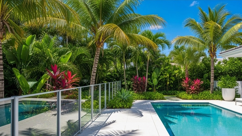 Applications of horticultural and pool fence for Miami gardens and pools
