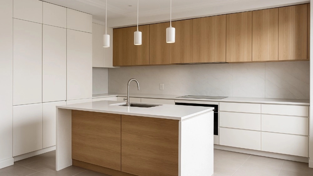The design and implementation of the modern cabinet by the Shiraz cabin decoration team