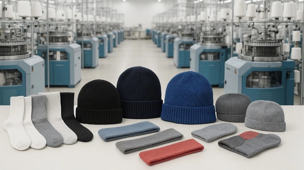 Wholesale socks, hats and headbands at the best price of Sabzevar's largest production