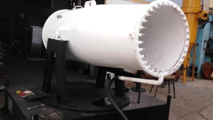 Disinfectant spraying device