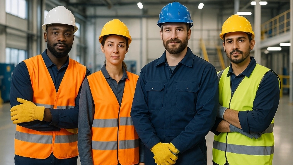 Types of safety work clothing and the importance of using it at work