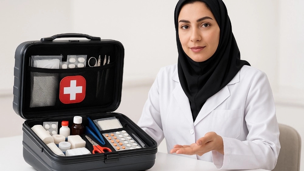 Samson -equipped first aid box
