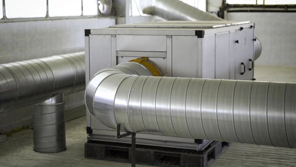 Kulak Fan, production of centrifugal fan industrial ventilator and spiral channel in Shiraz