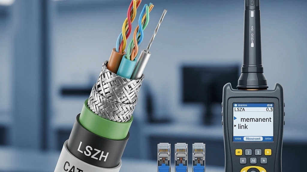 Wholesale Cat6 SFTP LSZH Network Cable Sales + Permanent Test