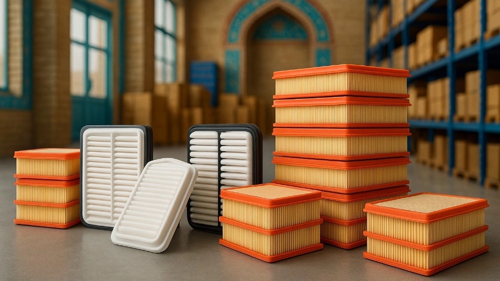 Major purchase of air filters in Qom