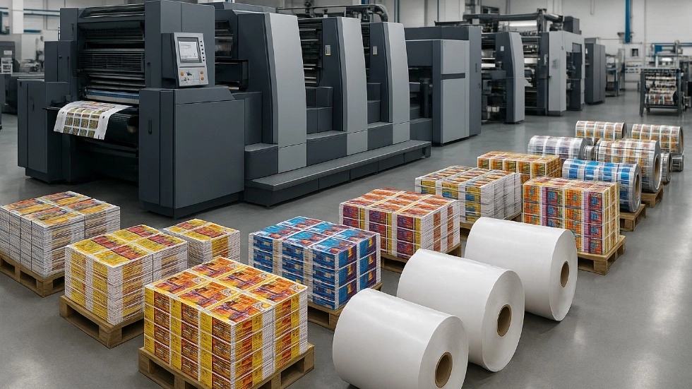 Industrial Printing with Mirror of Parsian Film in Qazvin