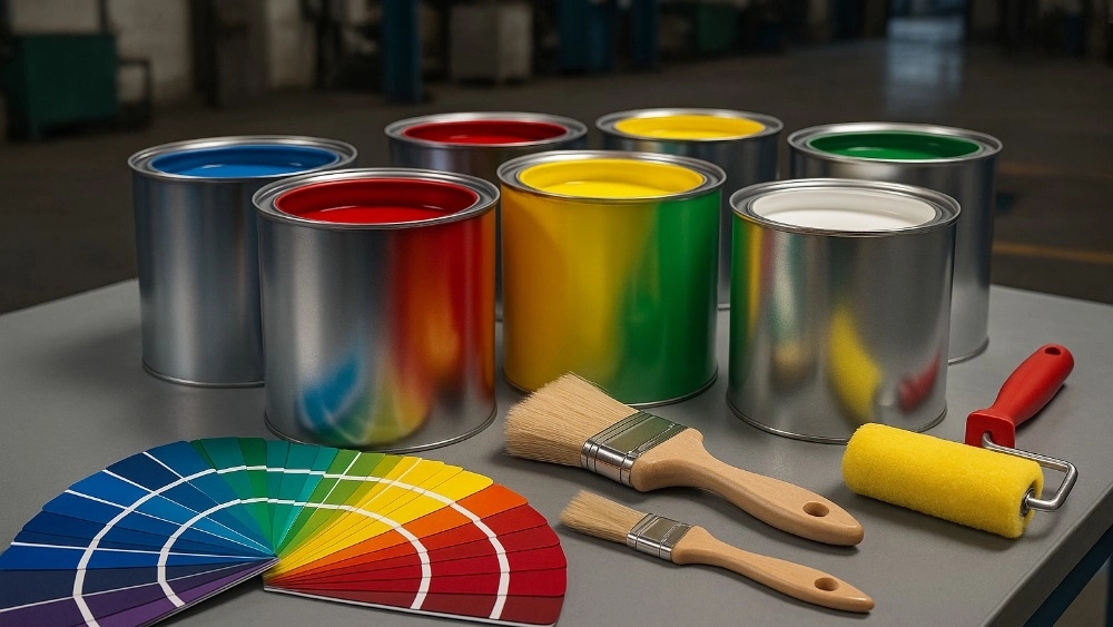 Complete Industrial Color Guide in Qazvin