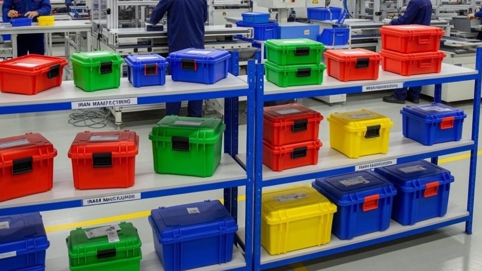 Manufacturer of safety plastic box in Tehran
