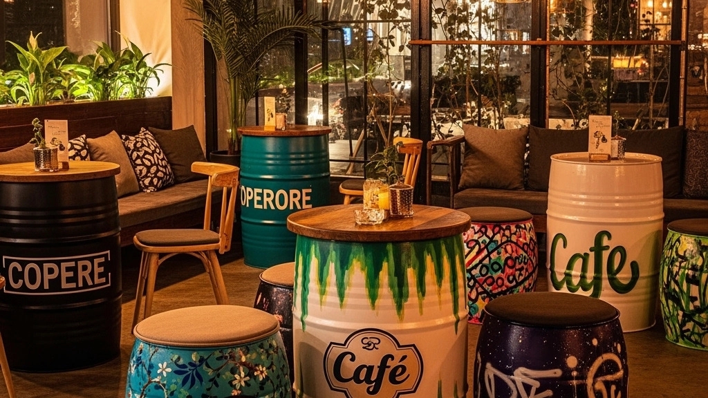 Artam Aran Arta, Buying a Decorative Stainless Steel Barrel in Zanjan