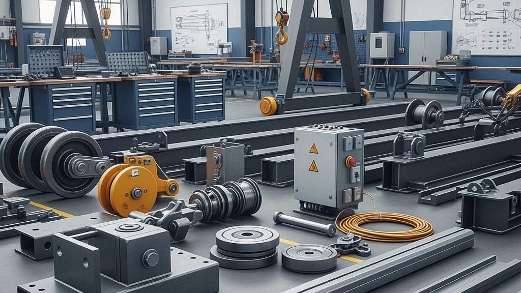 Gate crane repair and supply services in Mazandaran | Pergas Crane