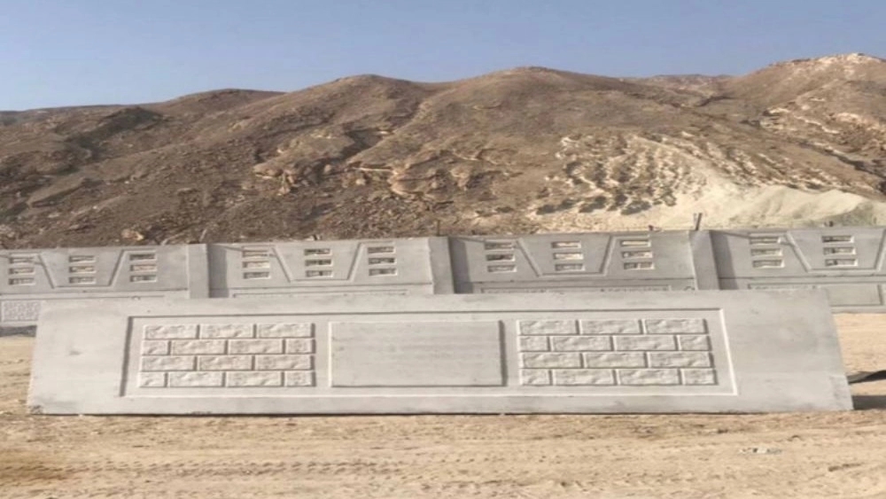 Concrete Workshop, Prefabricated Concrete Wall Production in Bushehr