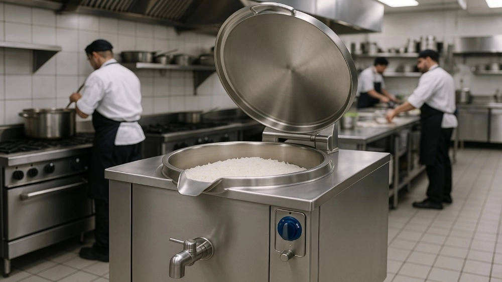 Boiling Boiling Boil Rice; The best choice for restaurants in Karaj