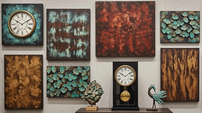 Nikki Art, Sale of Decorative Panels Mirror Clock Mirror in Tehran