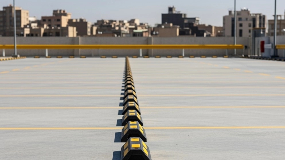 Rubber Parking Stop by Quick Installation in Tehran