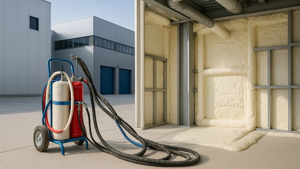Big Money Executor of Polyurethane Foam Spraying in Iran