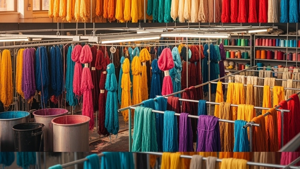 The best fiber dyeing center in Karaj and around Tehran
