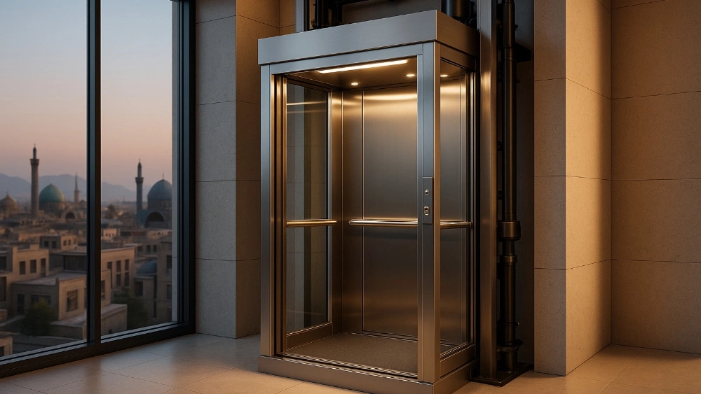Installation of Workshop Hydraulic Lift in Isfahan