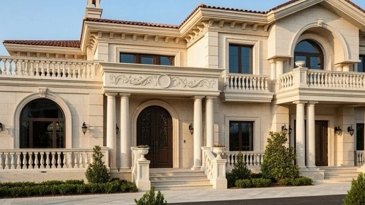 Roman facade in Kerman