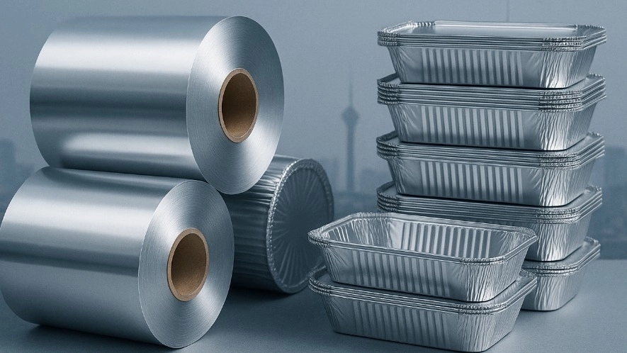 Production of disposable aluminum foil in Tehran