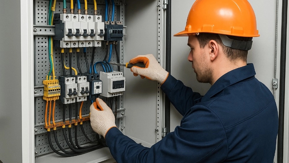 Power Contracting and Construction of Industrial Power Panel in Kalat Electric