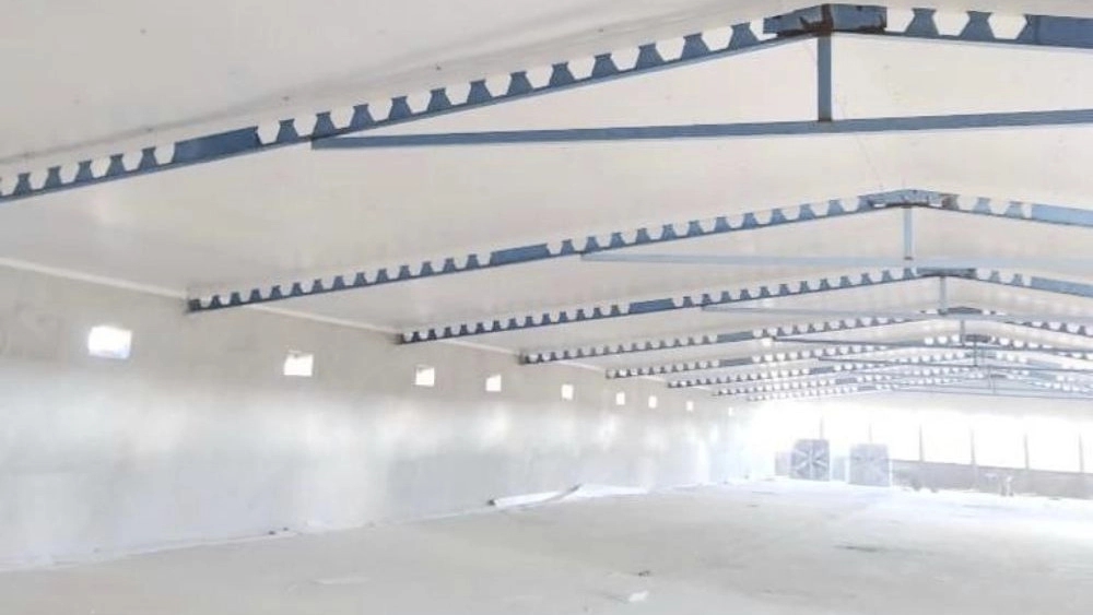 Exports of insulation of nano -plate poultry roofs
