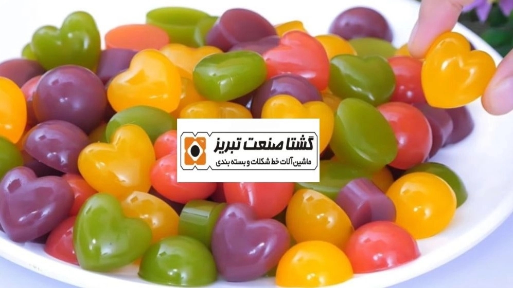 From production to sale of jelly candies