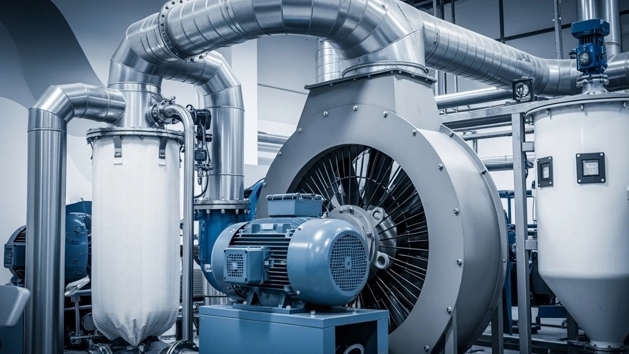 What is a Centrifuge Back filter fan?