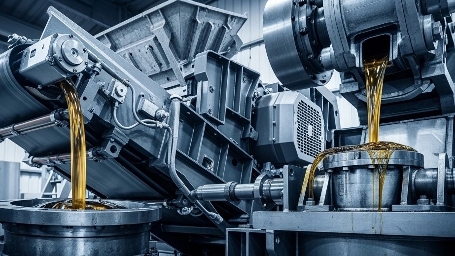 The effect of oil cooling on the life of the crusher