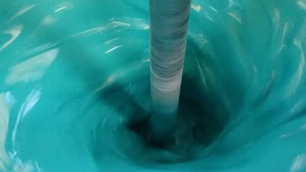 A variety of turquoise blue